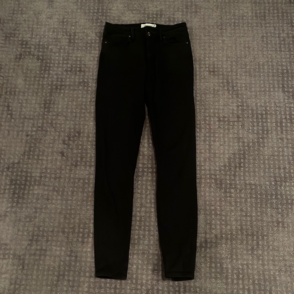 black h&m jeans